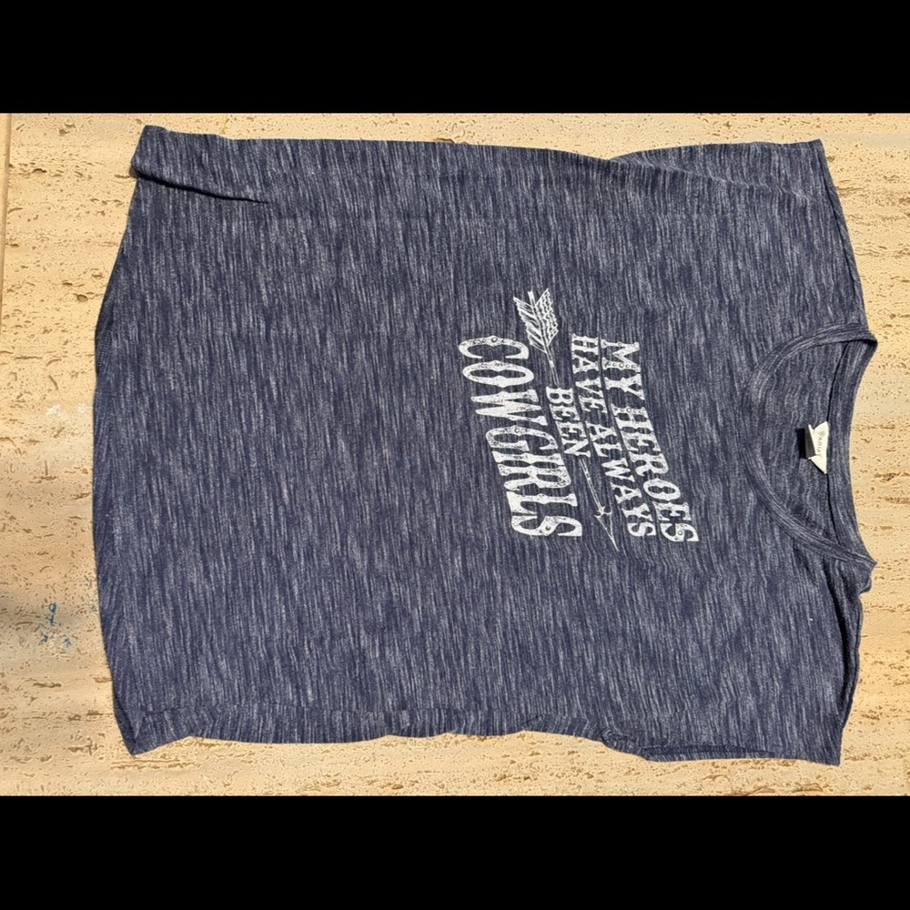 Ariat Blue Short Sleeve Tee